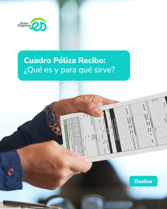 Cuadro Póliza Recibo
